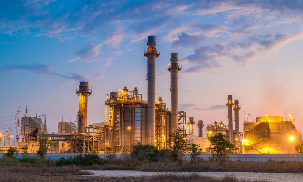 petrochemical plant