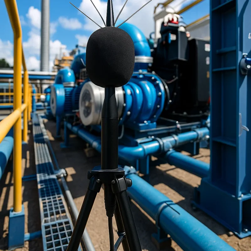 Outdoor Measurement Microphone Pump