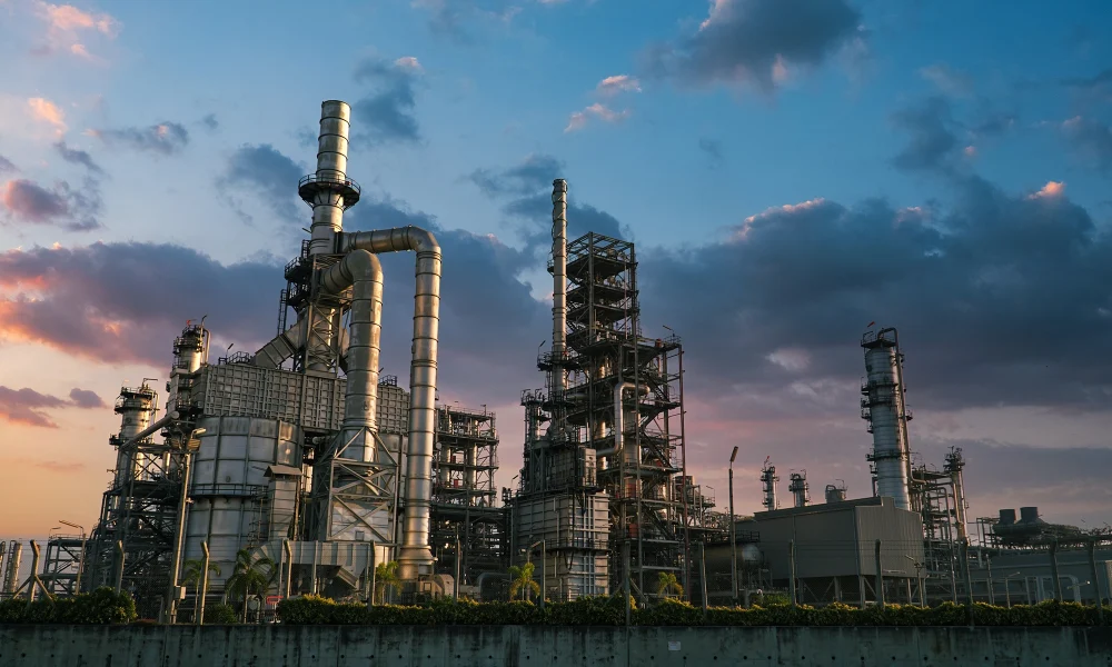 petrochemical plant