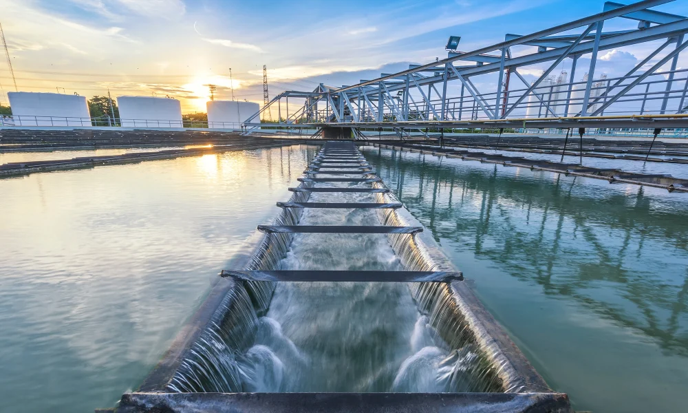 usine de traitement des eaux